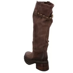 A.S.98 Damen Stiefel Schuhe Stiefel Elegant Klassisch Glattleder Uni Klassische Stiefel - Braun -Schuh Verkauf 27299869 07