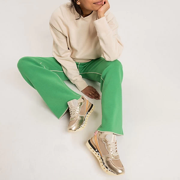 A.S.98 Objettina Sneakers Low - Silber-kombi 4 A.S.98 Objettina Sneakers Low - Silber-kombi – Bild 2