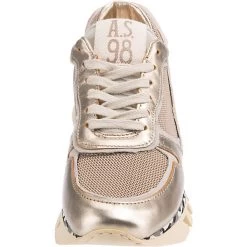 A.S.98 Objettina Sneakers Low - Silber-kombi 12 A.S.98 Objettina Sneakers Low - Silber-kombi -Schuh Verkauf 28197875 04