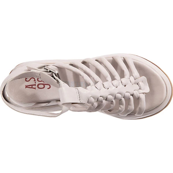 A.S.98 Reale Keilsandaletten - Weiß 7 A.S.98 Reale Keilsandaletten - Weiß – Bild 5