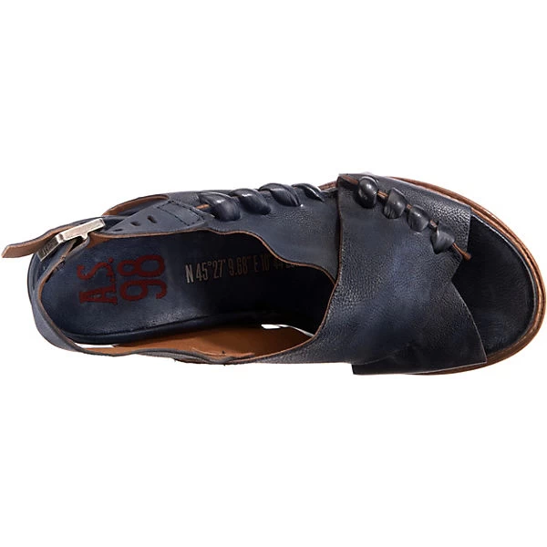 A.S.98 Klassische Sandaletten - Blau 8 A.S.98 Klassische Sandaletten - Blau – Bild 6
