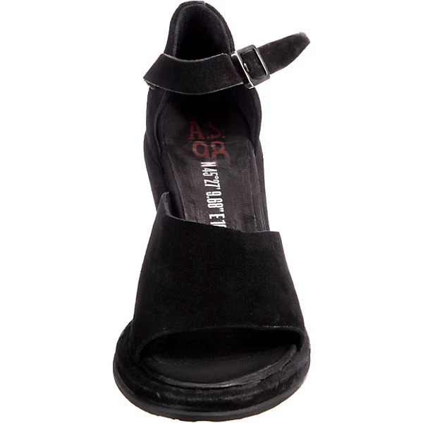 A.S.98 Klassische Sandaletten - Schwarz 6 A.S.98 Klassische Sandaletten - Schwarz – Bild 4
