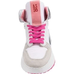 A.S.98 Hifi Sneakers High - Weiß-kombi -Schuh Verkauf 28198030 04