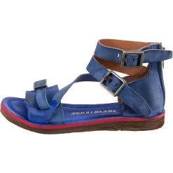 A.S.98 Busa Riemchensandalen - Blau -Schuh Verkauf 28198044 03