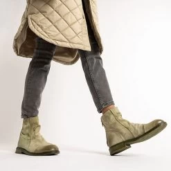 A.S.98 Vesta Klassische Stiefeletten - Hellgrün -Schuh Verkauf 28198049 02