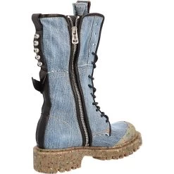 A.S.98 Schnürstiefel Schnürstiefel - Blue Denim -Schuh Verkauf 28786432 04