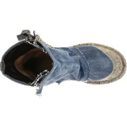 A.S.98 Stulpenstiefeletten Biker Boots - Blue Denim 12 A.S.98 Stulpenstiefeletten Biker Boots - Blue Denim -Schuh Verkauf 28846335 05