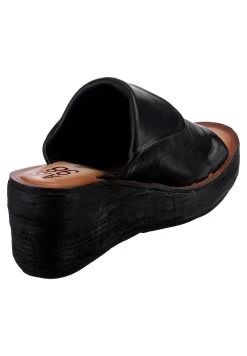 A.S.98 NOA PLATEAU - Pantolette Hoch - Schwarz -Schuh Verkauf 2906ffe118324b37a81a8be30aec498a