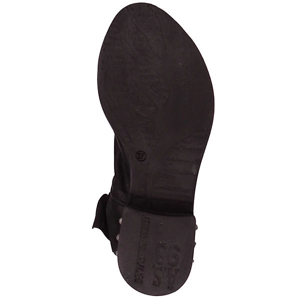A.S.98 Damen Sandalen GEA 4004 B18002-0102 Schwarz 6002 Nero Leder Klassische Sandalen - Schwarz 6 A.S.98 Damen Sandalen GEA 4004 B18002-0102 Schwarz 6002 Nero Leder Klassische Sandalen - Schwarz – Bild 4