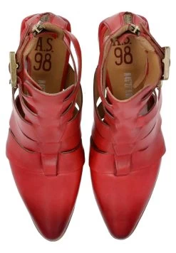 A.S.98 Ankle Boot - Cherry -Schuh Verkauf 302c2f67d0b840eeb5c2af4c6607348d