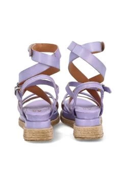 A.S.98 Keilsandalette - Lilla -Schuh Verkauf 50848135574c4003a04aff0b6929222a