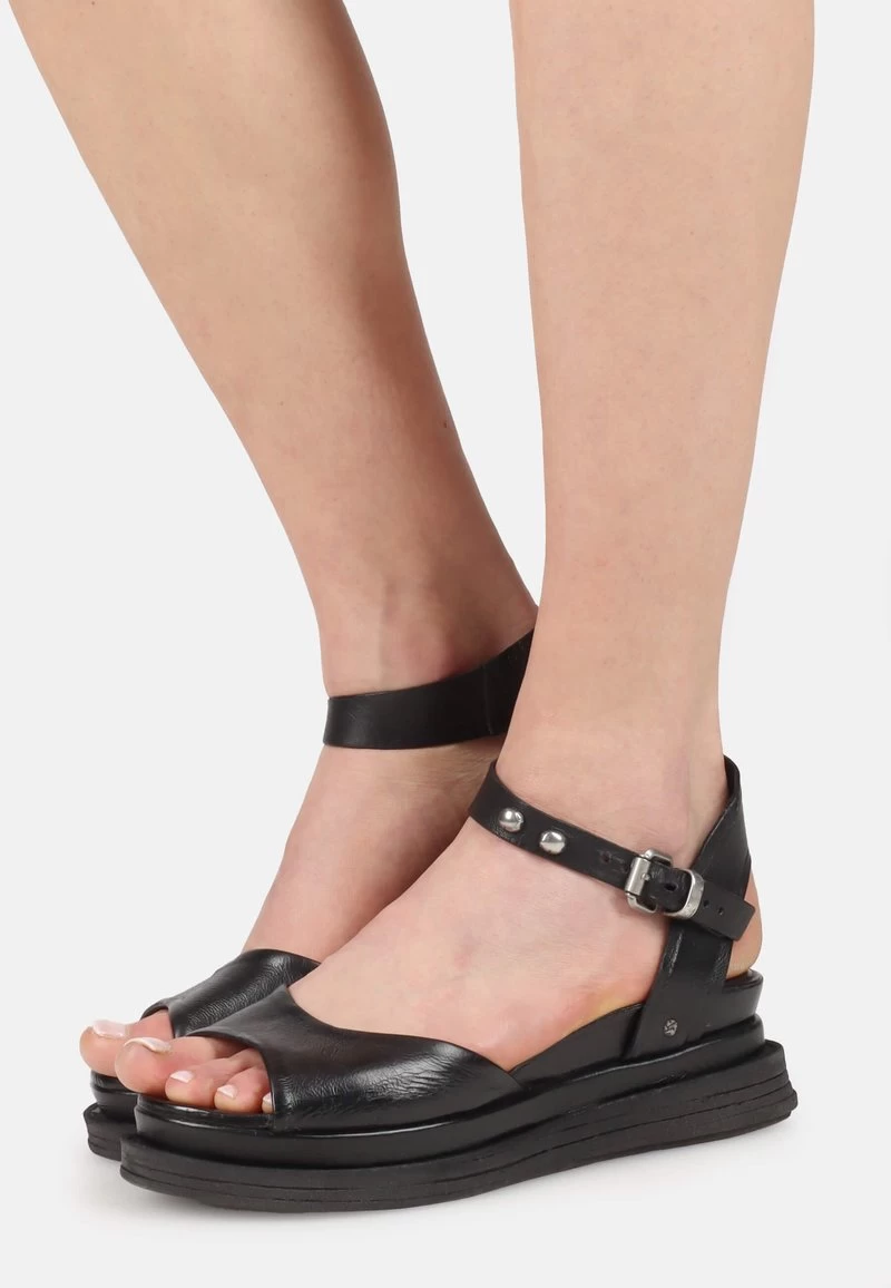 A.S.98 Keilsandalette - Nero 3 A.S.98 Keilsandalette - Nero