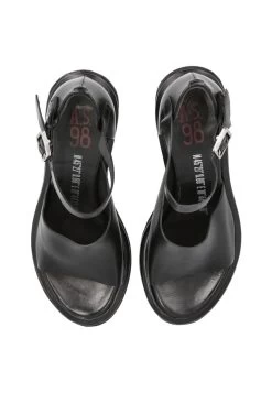 A.S.98 Riemensandalette - Nero -Schuh Verkauf 5bac27c10f47469e8192380d9af4f85f