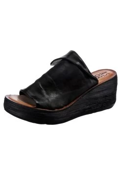 A.S.98 NOA PLATEAU - Pantolette Hoch - Schwarz -Schuh Verkauf 6224de3718a34c06a8afe48b6da75989
