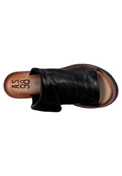 A.S.98 NOA PLATEAU - Pantolette Hoch - Schwarz -Schuh Verkauf 62c3611231e9444e9c0e6f39df5f9ccf