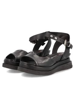 A.S.98 Keilsandalette - Nero 10 A.S.98 Keilsandalette - Nero -Schuh Verkauf 6a184e8722cb4f76bf964316bfe3b439
