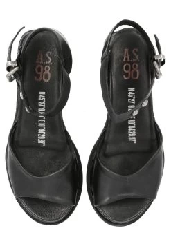 A.S.98 Keilsandalette - Nero 11 A.S.98 Keilsandalette - Nero -Schuh Verkauf 6aed9b9ccad74a788f9f46e84dbef3b5