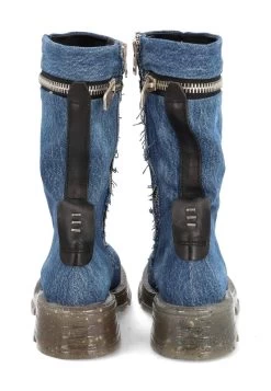 A.S.98 Plateaustiefel - Denim Blu Nero -Schuh Verkauf 6dad208db82f46afab27b19dceff116b