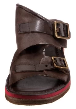 A.S.98 BUSA PANTOLETTEN - Pantolette Flach - Braun -Schuh Verkauf 71c984cc87ed46ffb8ed2c401e4f4b1a