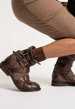 A.S.98 VESTA KLASSISCHE - Cowboy-/Bikerstiefelette - Braun