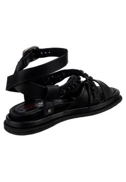 A.S.98 POLA21 KLASSISCHE - Riemensandalette - Schwarz -Schuh Verkauf 787ad2887c594b8bb70b0b73fe5b0c50