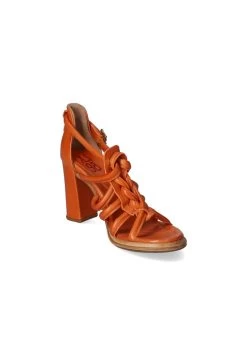 A.S.98 Riemensandalette - Orange -Schuh Verkauf 7a7c350f4db844a99af3c69794d6087e