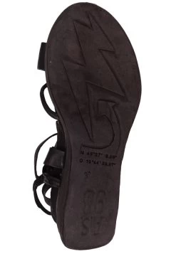 A.S.98 LAGOS - Plateausandalette - Nero -Schuh Verkauf 7ad31e19bb2d4a39bc011ff98fcd771d