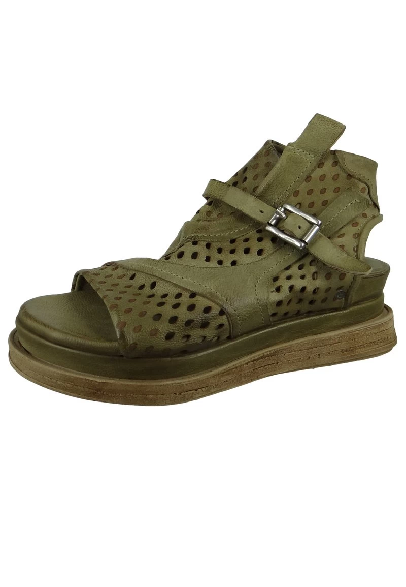A.S.98 LAGOS - Plateausandalette - Green, Green, Green 4 A.S.98 LAGOS - Plateausandalette - Green, Green, Green – Bild 2