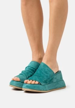 A.S.98 REALE - Pantolette Hoch - Emerald