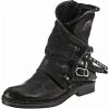 A.S.98 Biker Boots - Schwarz -Schuh Verkauf 8452439 01