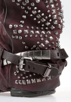 A.S.98 Cowboy-/Bikerstiefelette - Red -Schuh Verkauf 984584c19df04b5ea4af8360f84e3952