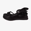 A.S.98 LAGOS - Plateausandalette - Nero -Schuh Verkauf 98607c77e4ea4456b97489191fa3988a