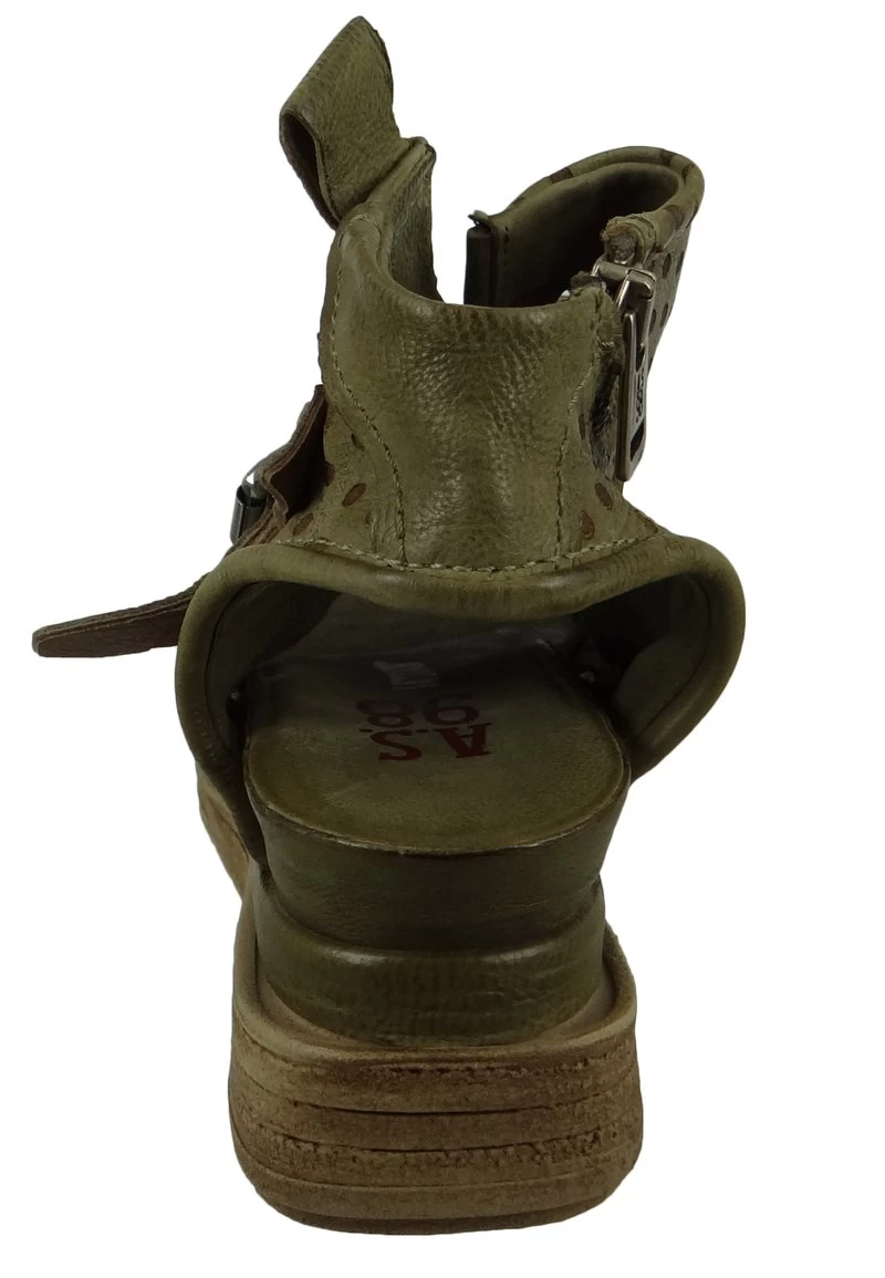 A.S.98 LAGOS - Plateausandalette - Green, Green, Green 5 A.S.98 LAGOS - Plateausandalette - Green, Green, Green – Bild 3