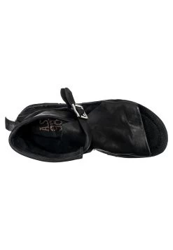 A.S.98 RAMOS KLASSISCHE - Schaftsandale - Schwarz -Schuh Verkauf b10f74c53c5944e19b0b55ce36b5f329