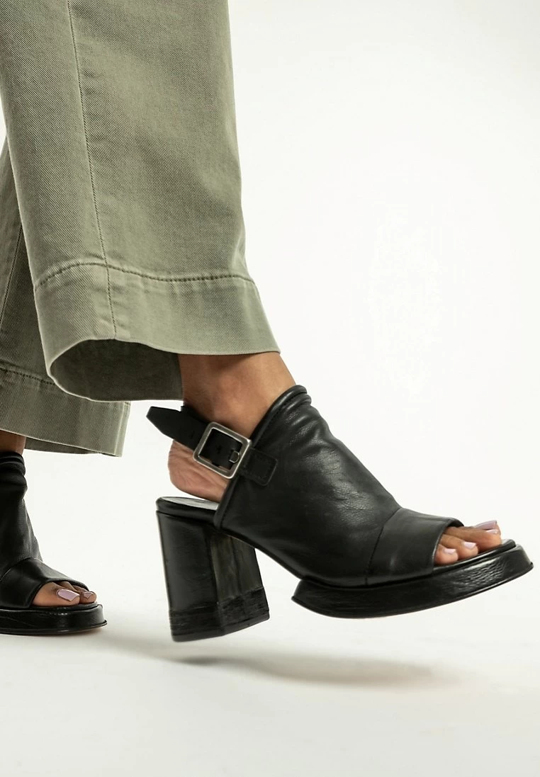 A.S.98 KLASSISCHE - High Heel Sandalette - Schwarz 3 A.S.98 KLASSISCHE - High Heel Sandalette - Schwarz