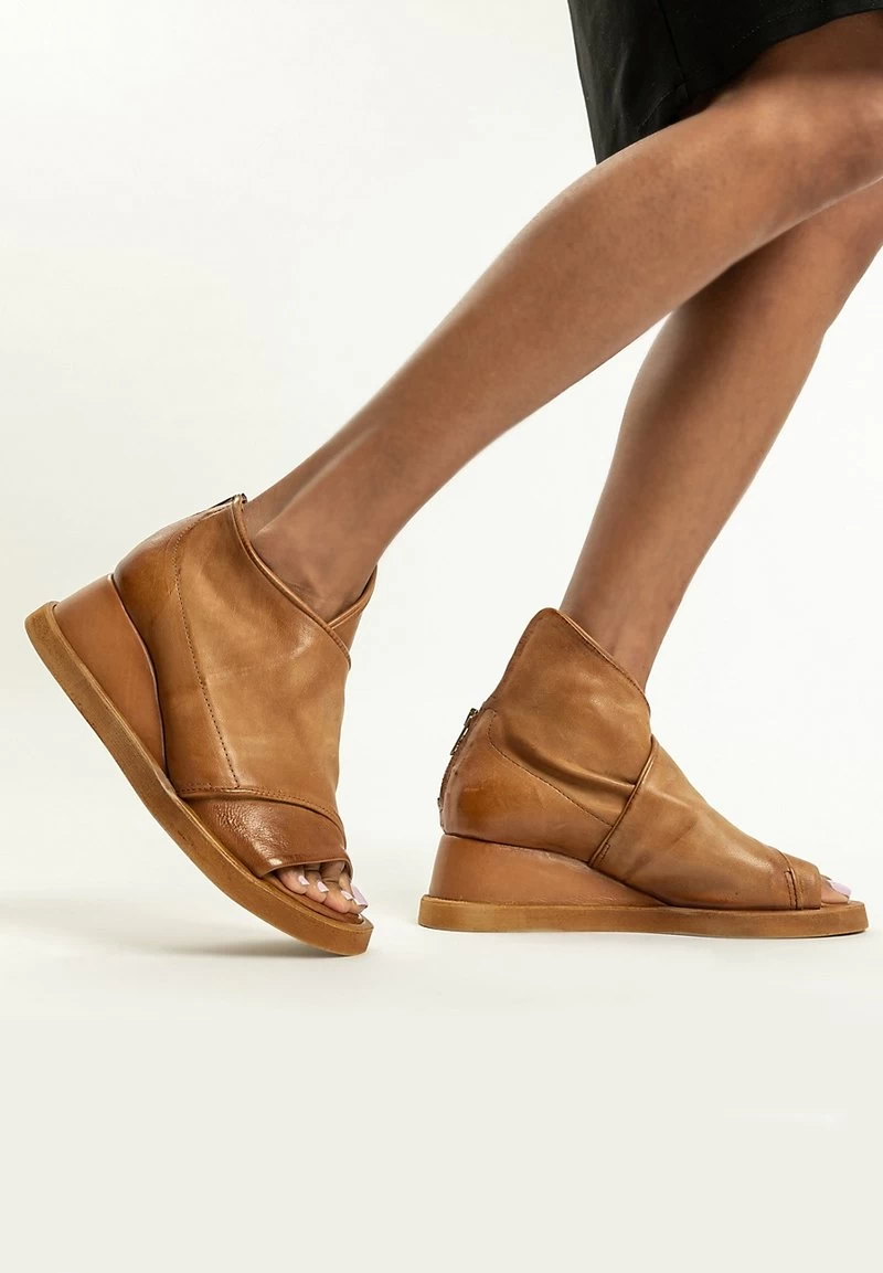 A.S.98 Keilsandalette - Cognac 3 A.S.98 Keilsandalette - Cognac