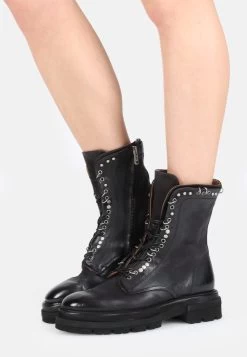 A.S.98 Schnürstiefelette - Nero