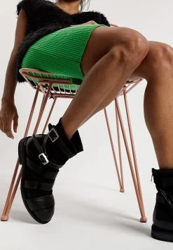 A.S.98 VESTA - Cowboy-/Bikerstiefelette - Schwarz