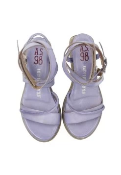 A.S.98 Keilsandalette - Lilla -Schuh Verkauf d3115d2fafe3444e87e79aab6ab19960