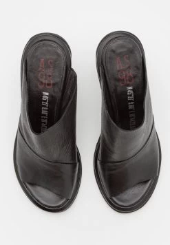 A.S.98 SAGITA - Pantolette Hoch - Nero -Schuh Verkauf ecf9819546704adb9753e51db8250dff