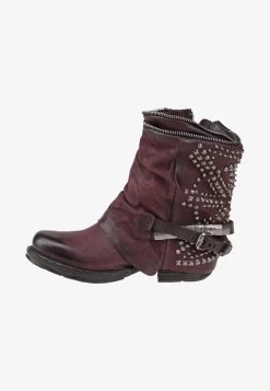 A.S.98 Cowboy-/Bikerstiefelette - Red -Schuh Verkauf ee0e7223a34d4157975e00482c865e02 1