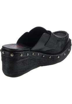 A.S.98 PLINT PLATEAU-PANTOLETTEN - Clogs - Schwarz -Schuh Verkauf ef5b0a3e9bc34168ad2413bb519d3fc1