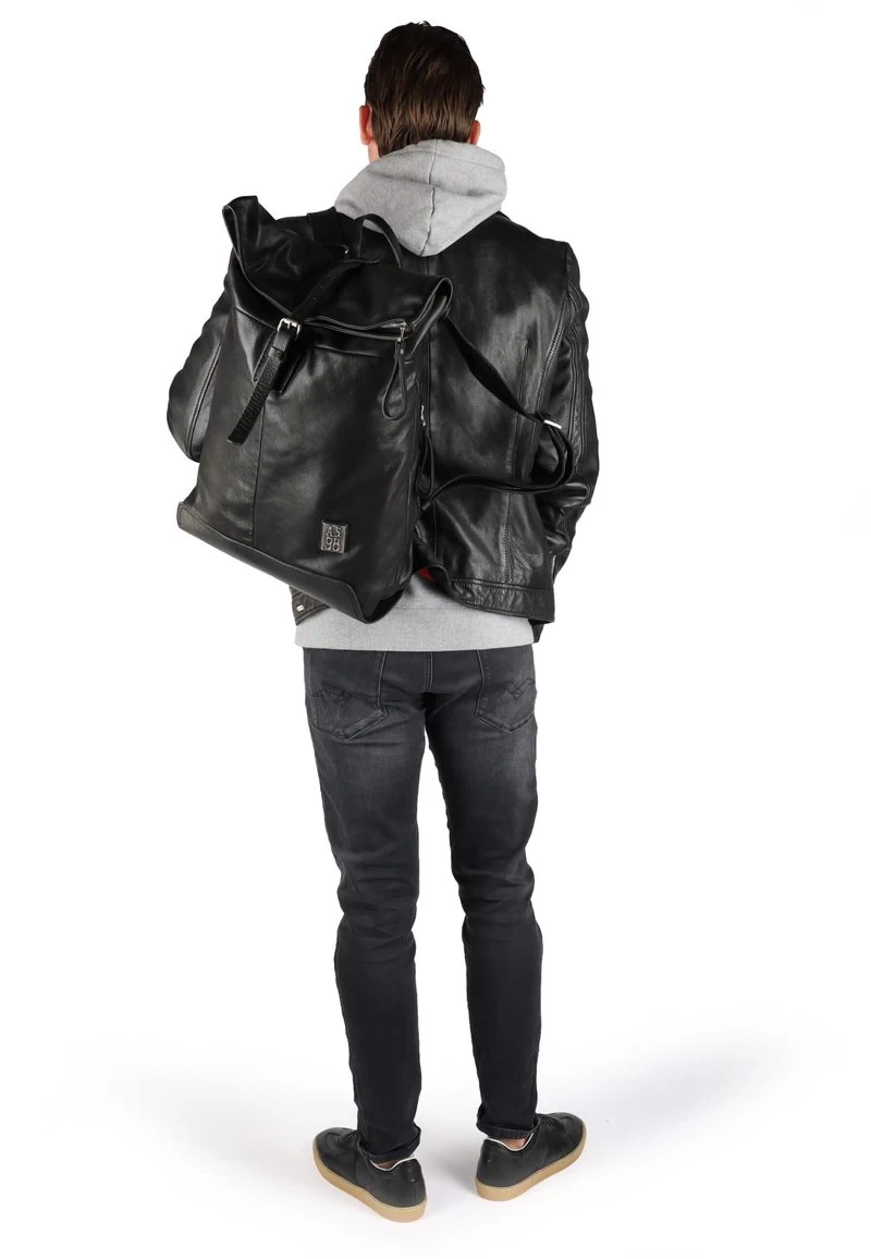 A.S.98 Tagesrucksack - Black, Mottled Black 8 A.S.98 Tagesrucksack - Black, Mottled Black – Bild 6