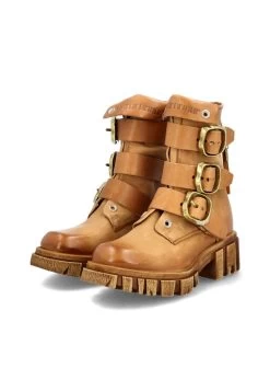 A.S.98 Cowboy-/Bikerstiefelette - Camel -Schuh Verkauf f9e9d18da2a04c79841abe0d06be20f9